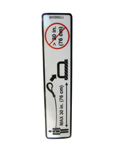 1705624 Decal, Lanyard Length (30" Max | JLG